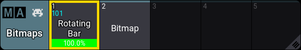 The image shows an example of the Bitmaps pool.